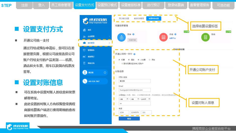 推荐使用全流程模式，实现从出差申请到费用报销的全流程管控